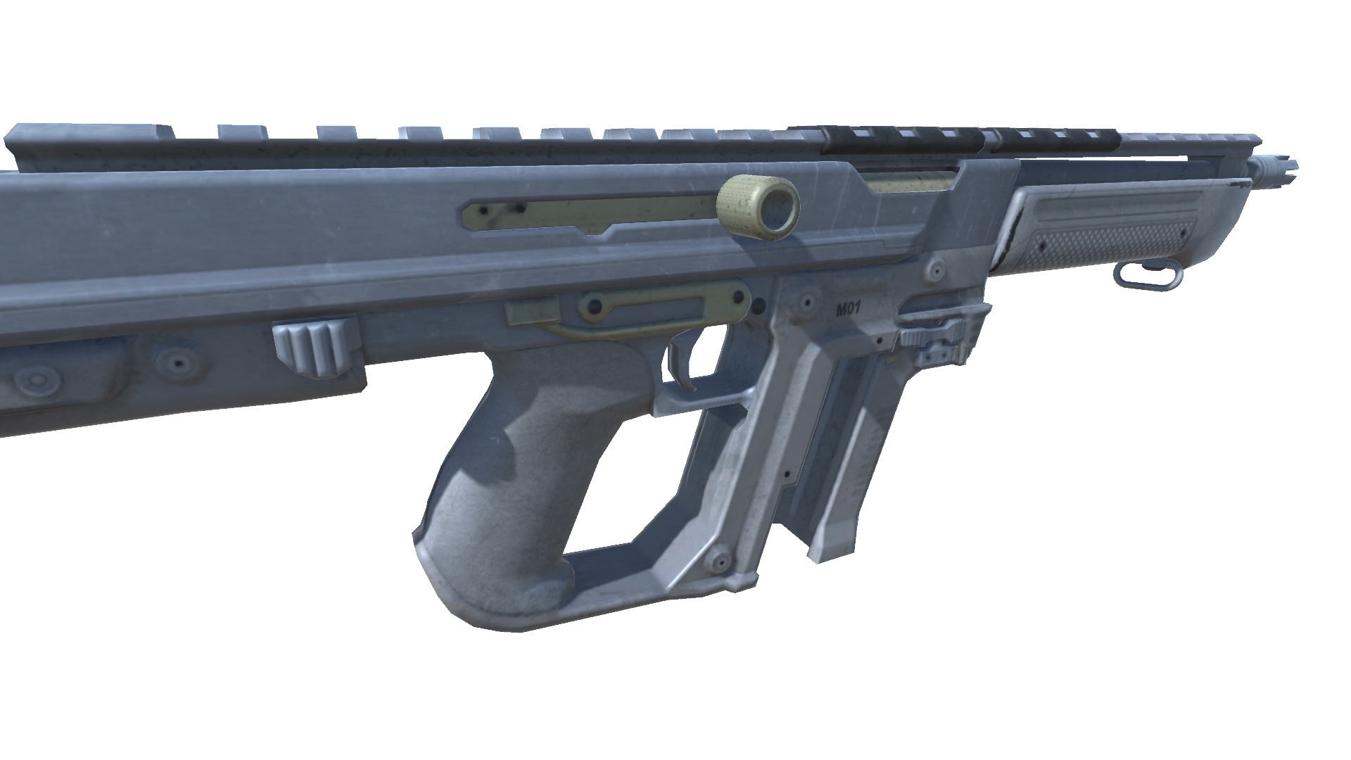 35-Blishlok-gun model 3d game ready model Low-poly 3D model Low-poly 3D model_15