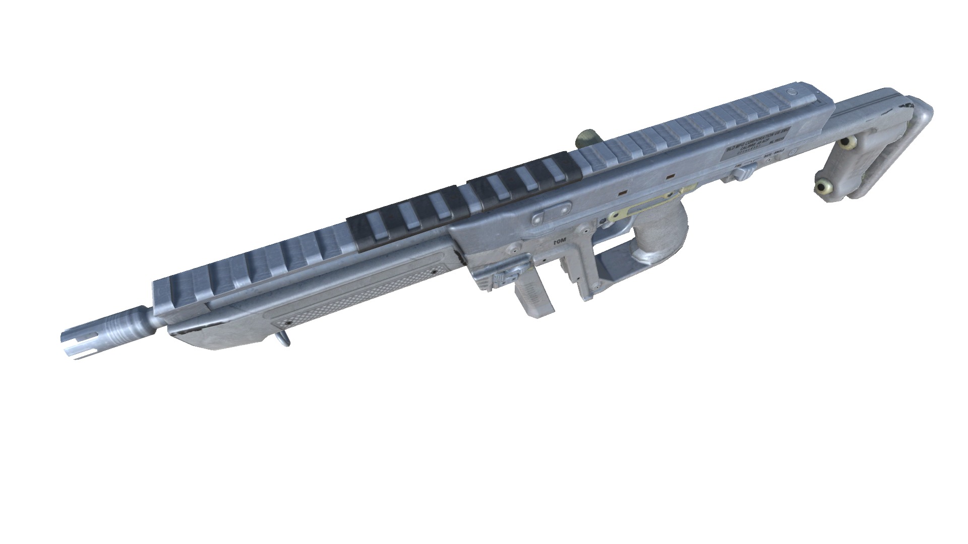 35-Blishlok-gun model 3d game ready model Low-poly 3D model Low-poly 3D model_4