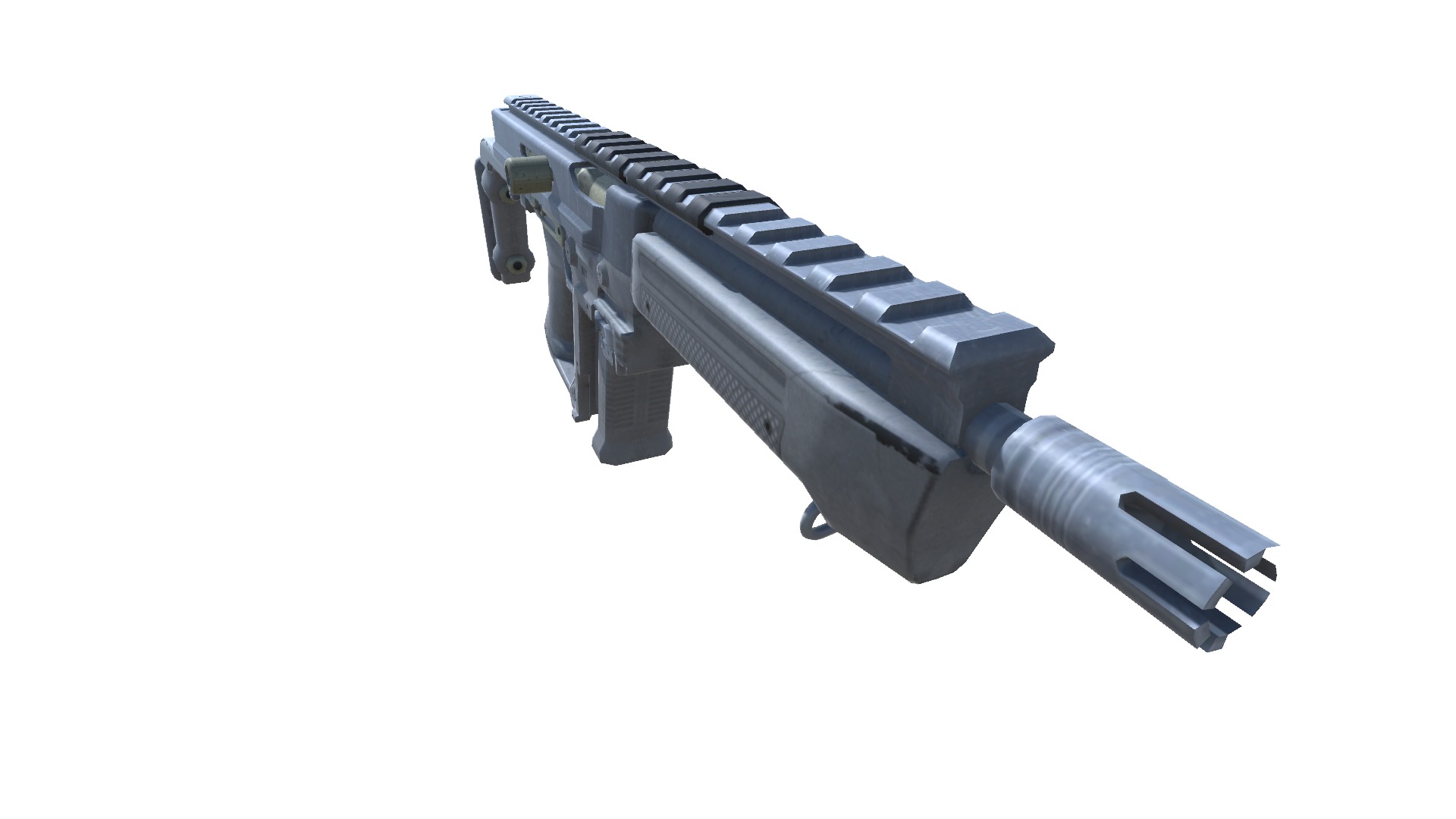 35-Blishlok-gun model 3d game ready model Low-poly 3D model Low-poly 3D model_56