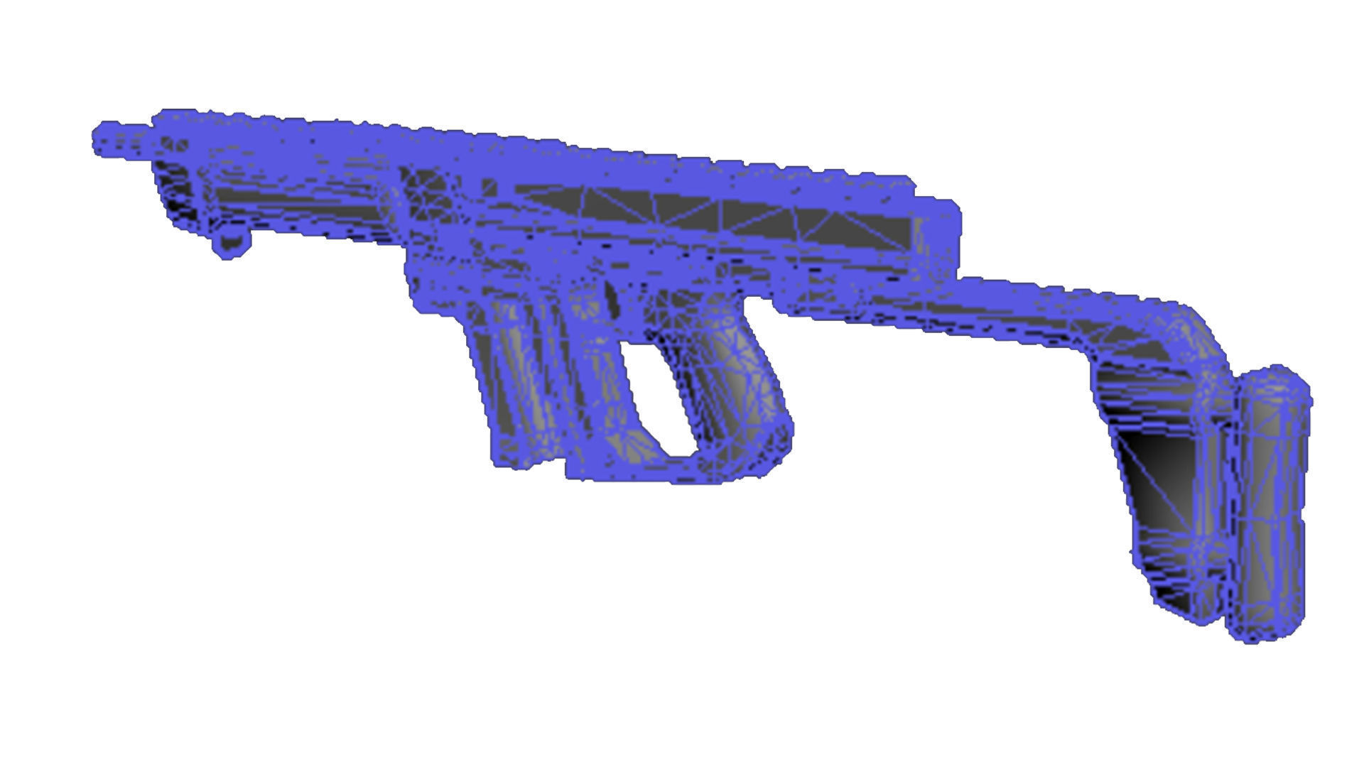 35-Blishlok-gun model 3d game ready model Low-poly 3D model Low-poly 3D model_54