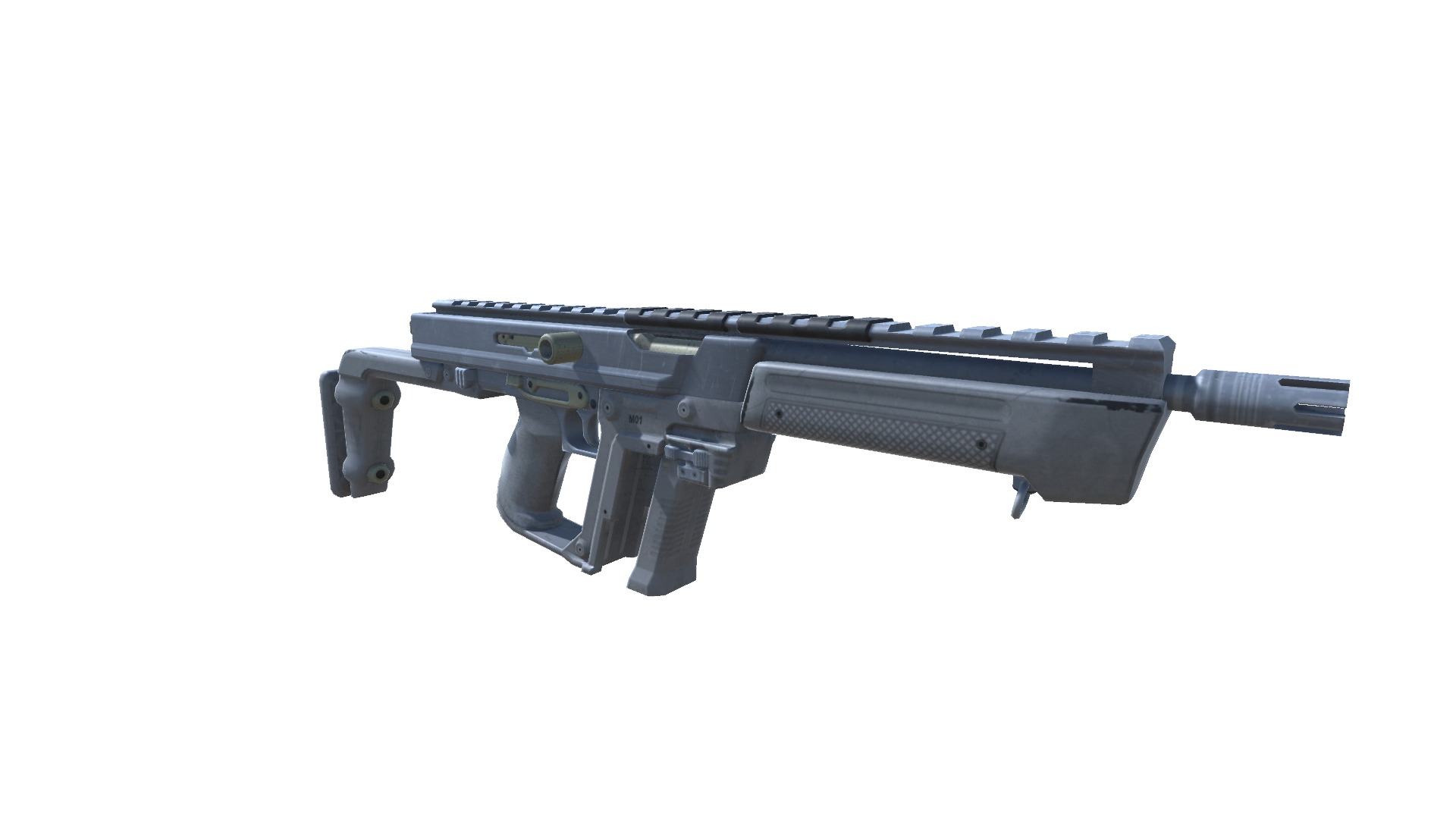 35-Blishlok-gun model 3d game ready model Low-poly 3D model Low-poly 3D model_20