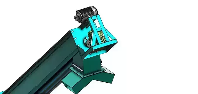 inclined ribbon conveyors 300x5000mm 