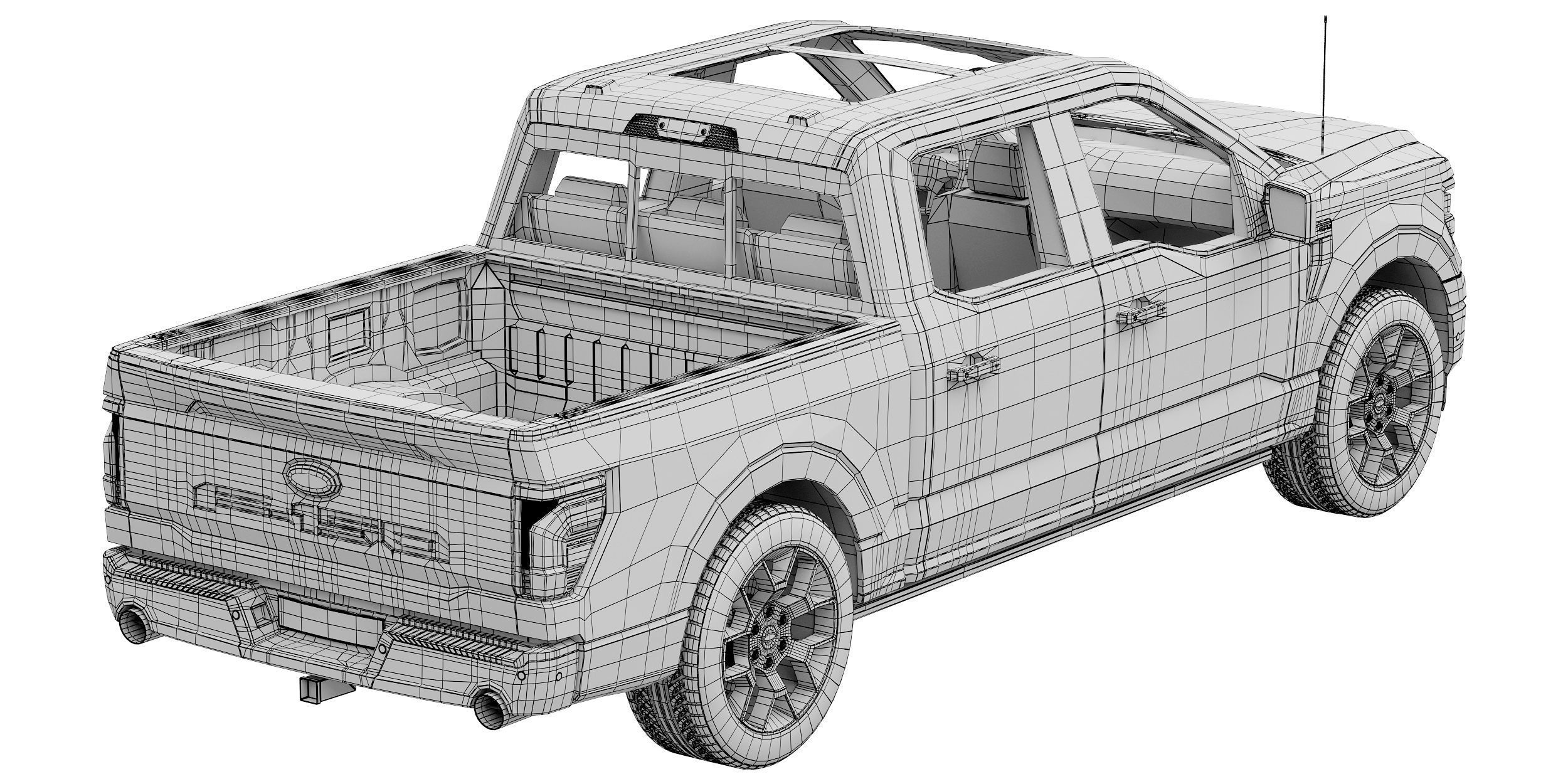 F-150 STX 2024 3D model_17