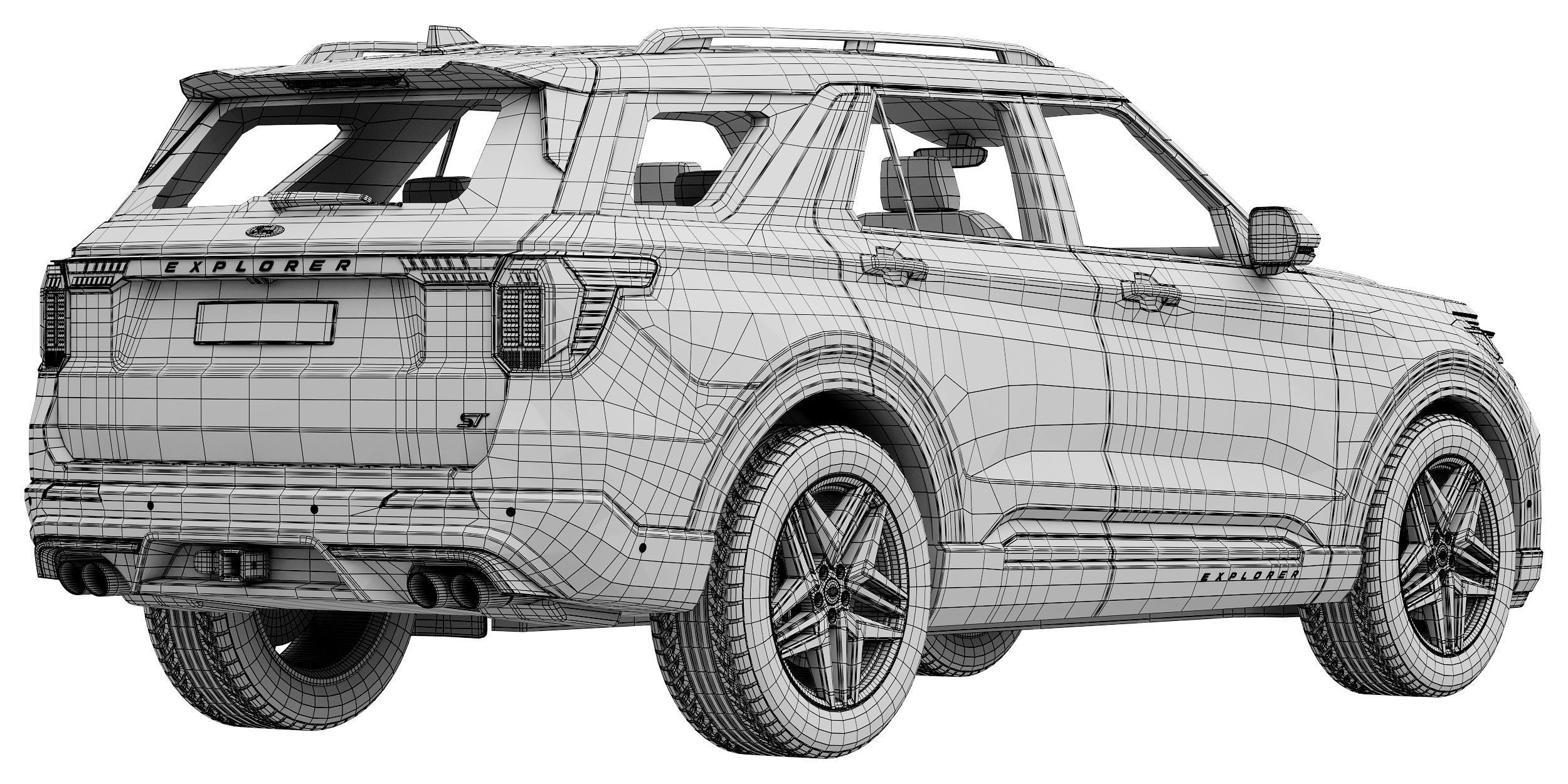 Explorer ST 2025 3D model_16