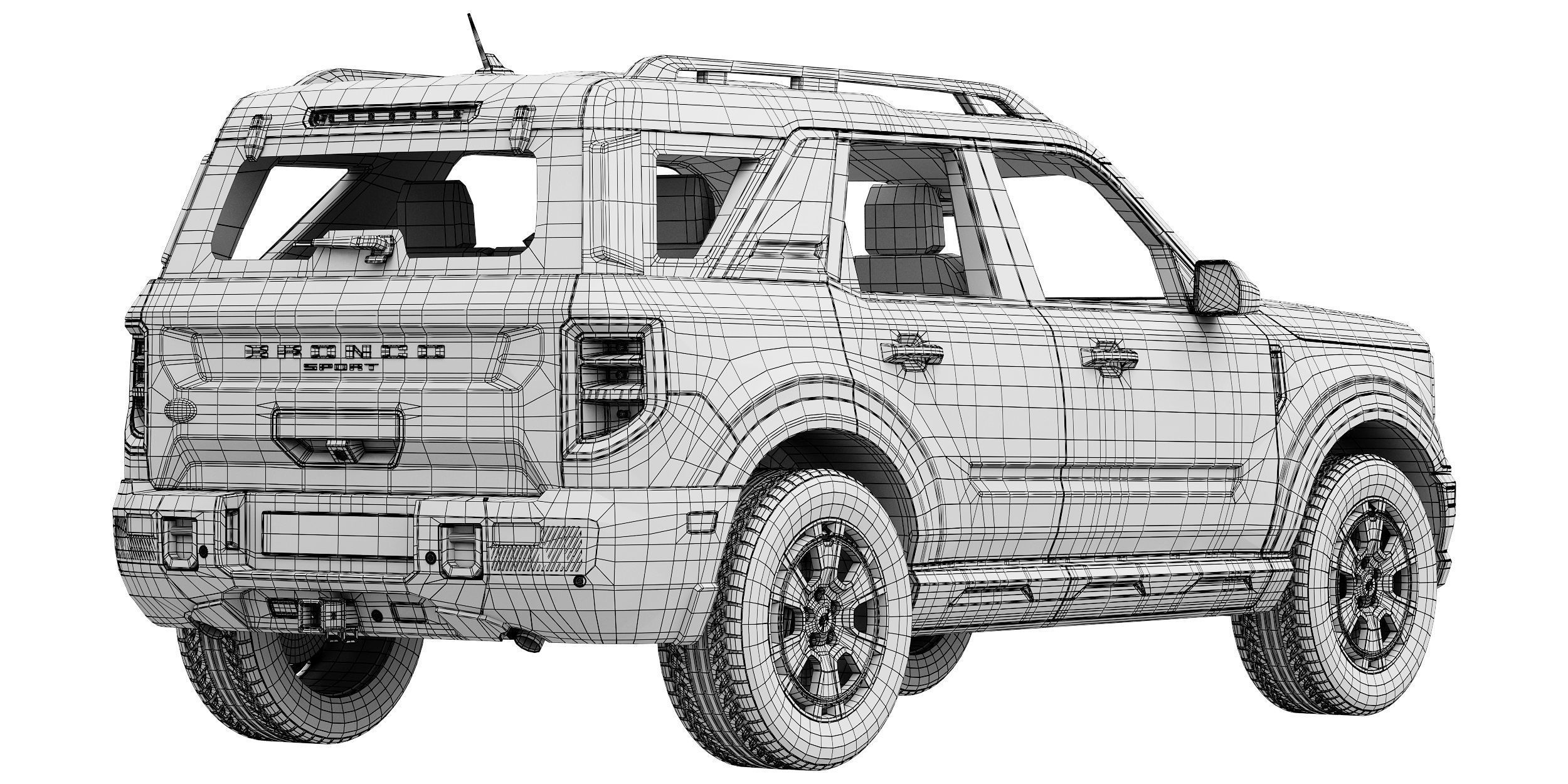 Bronco Sport 2025 3D model_16