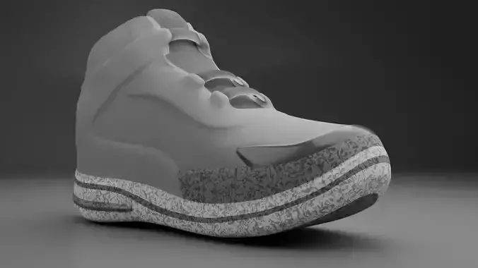 Basketball Shoe For Animation or Videogames