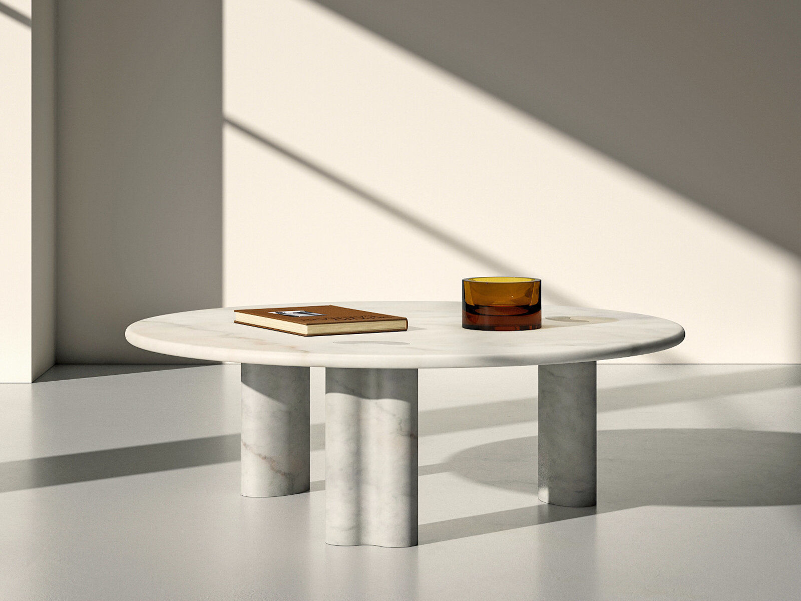 Peanut Low Table 3D model_1