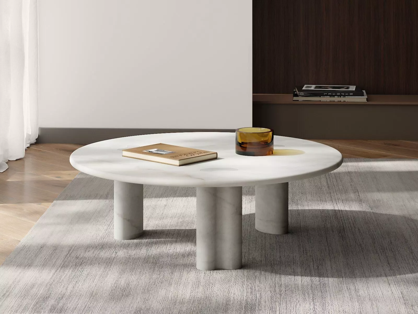 Peanut Low Table 3D model_0