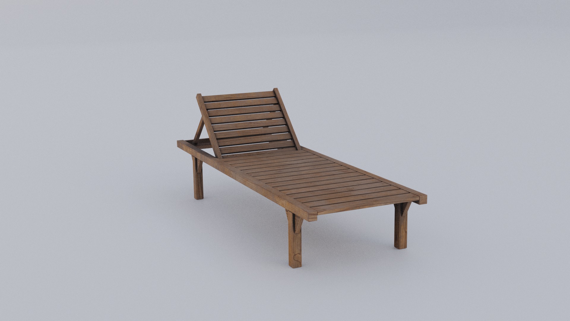 swimming pool bed Low-poly 3D model_4