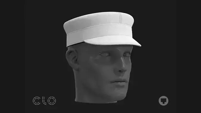 BASIC BAKER BOY CAP mv2 highpoly
