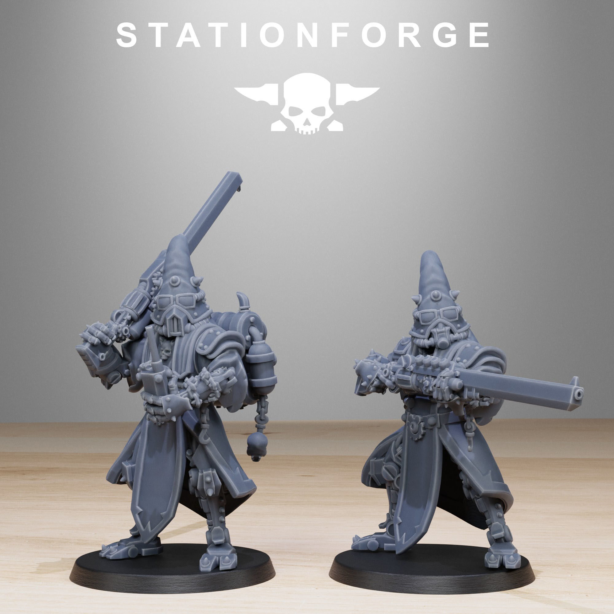 Scavenger Hooded Cultists 3D print model_4