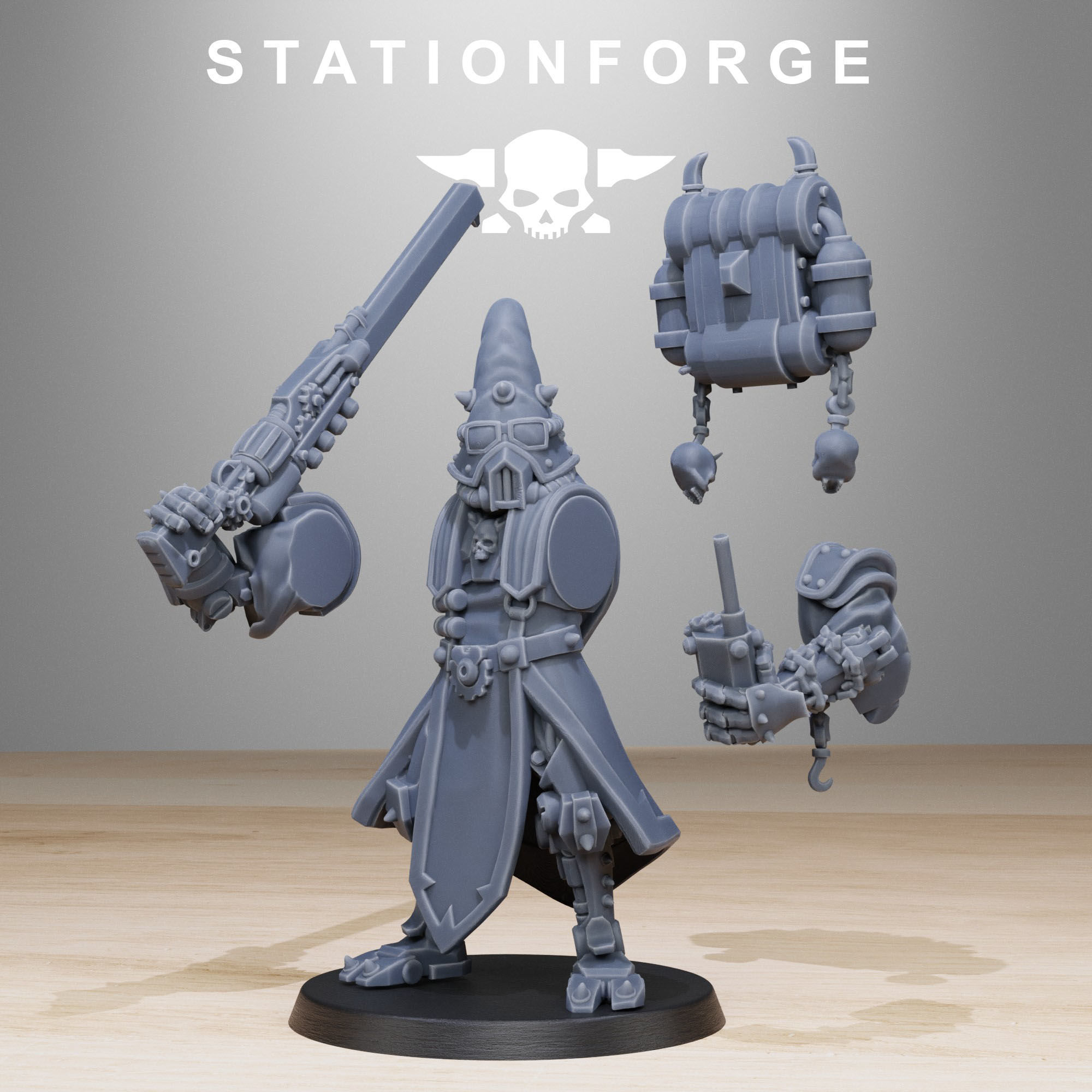 Scavenger Hooded Cultists 3D print model_1