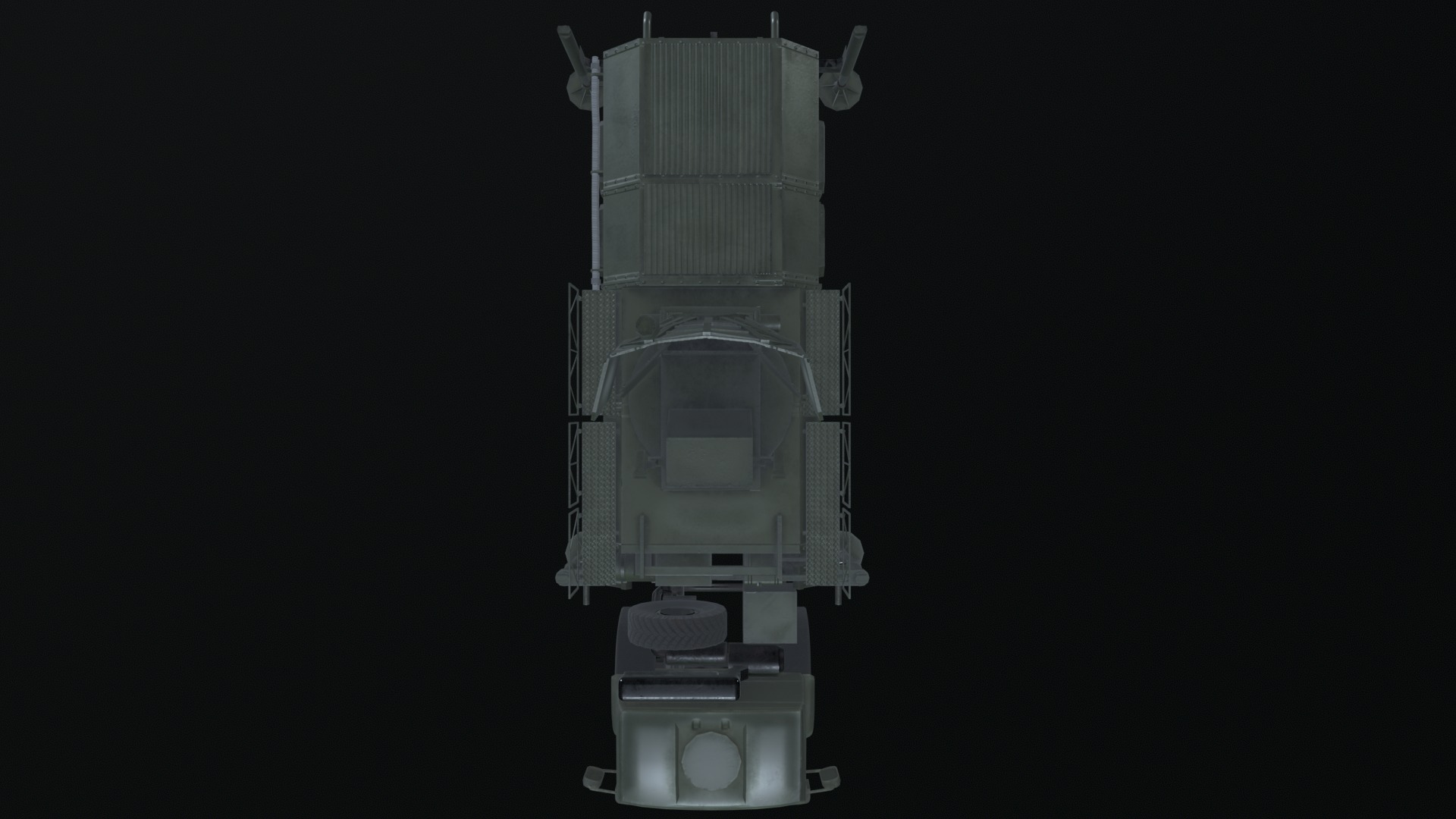 Asset - Army - Moskva 1 EW System 265 - 3D MODEL Low-poly Low-poly 3D model_10