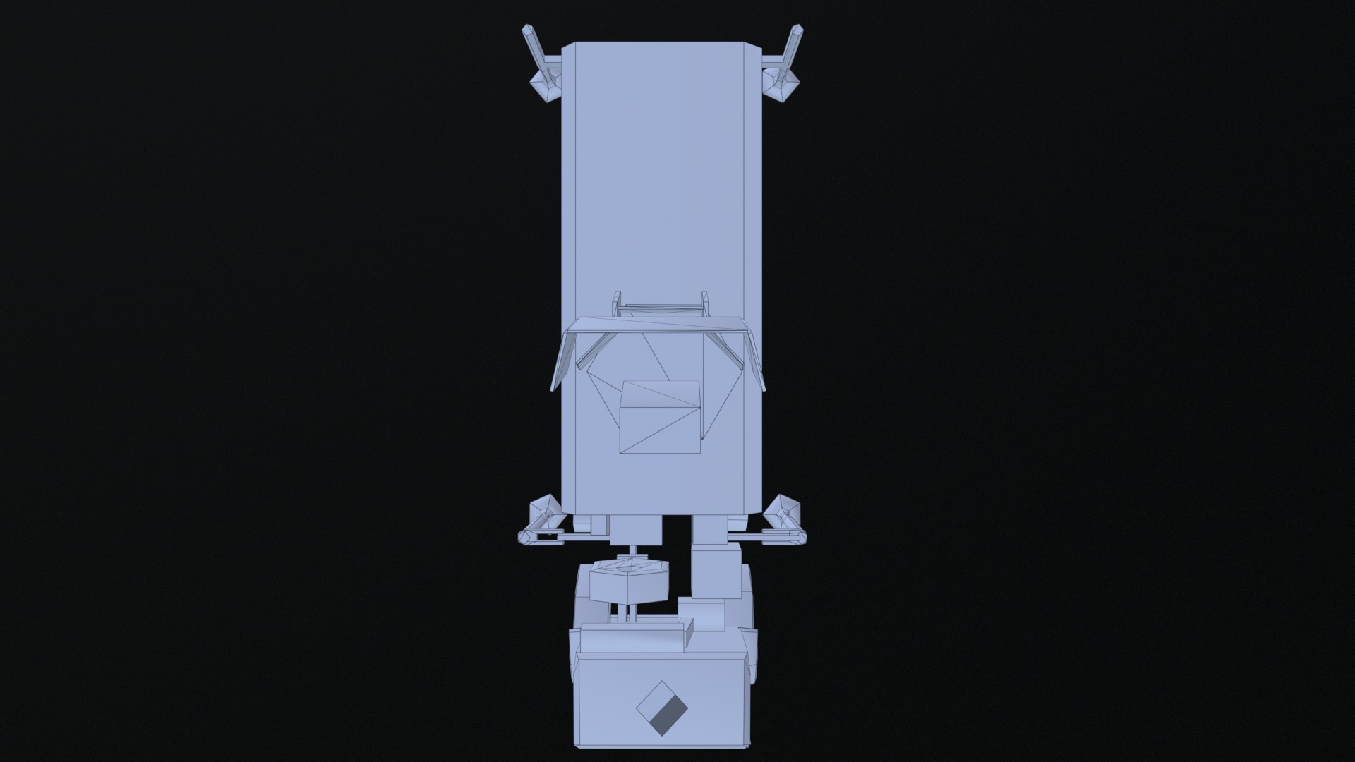 Asset - Army - Moskva 1 EW System 265 - 3D MODEL Low-poly Low-poly 3D model_55