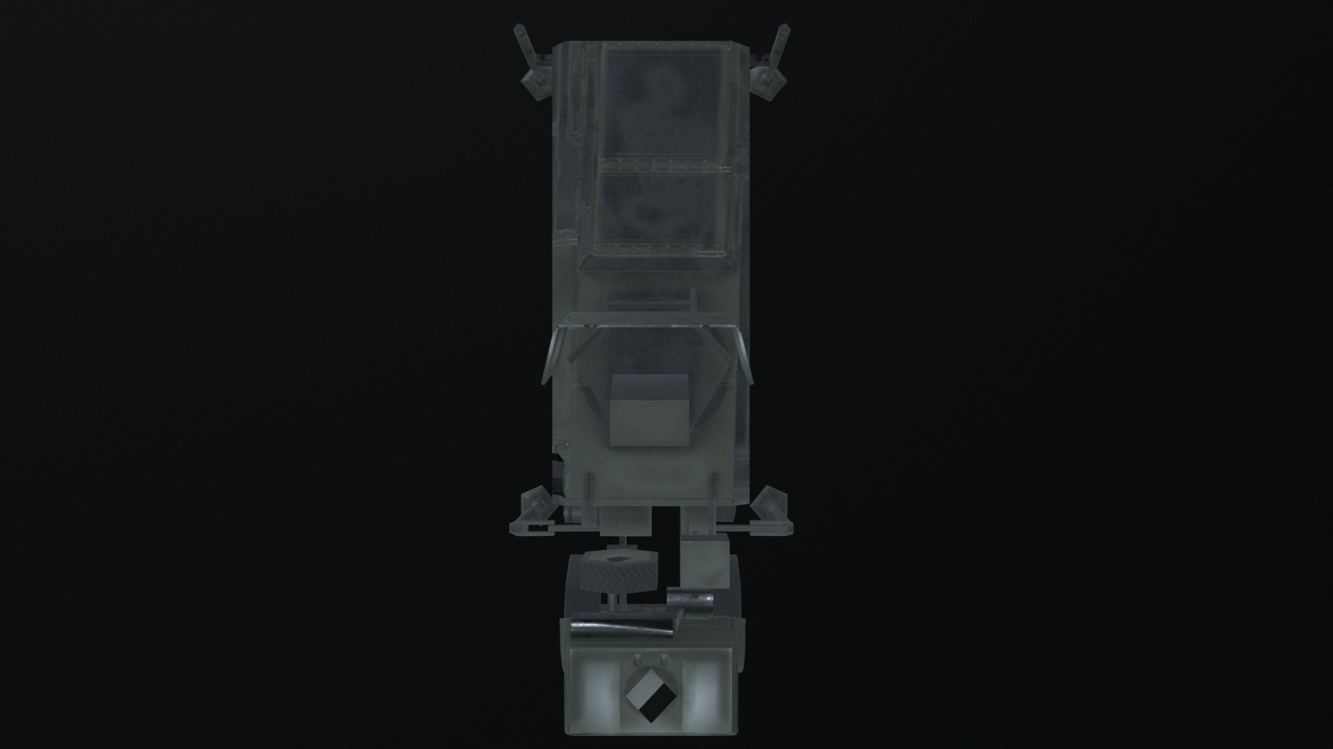 Asset - Army - Moskva 1 EW System 265 - 3D MODEL Low-poly Low-poly 3D model_50