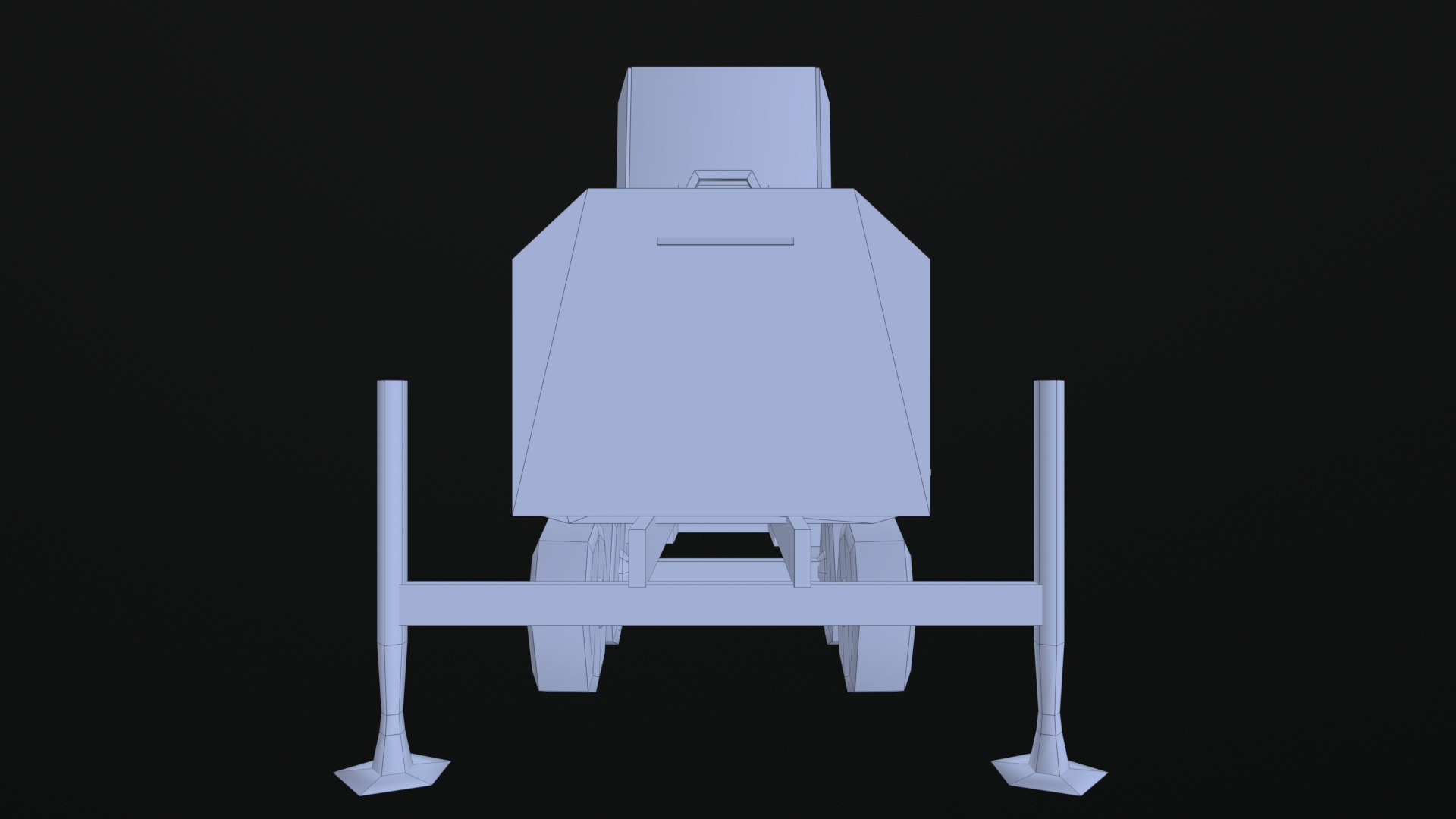 Asset - Army - Moskva 1 EW System 265 - 3D MODEL Low-poly Low-poly 3D model_44