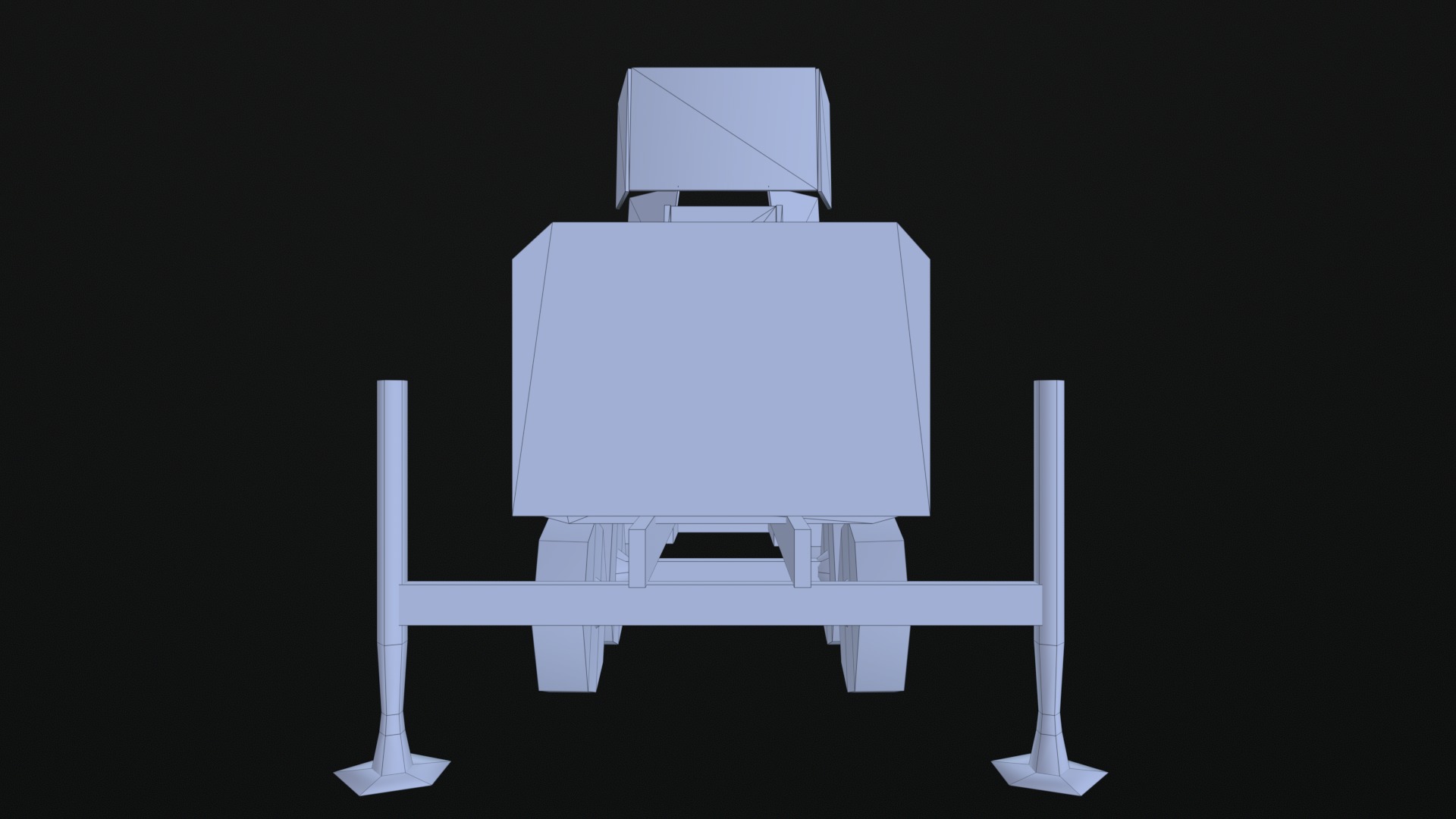 Asset - Army - Moskva 1 EW System 265 - 3D MODEL Low-poly Low-poly 3D model_54