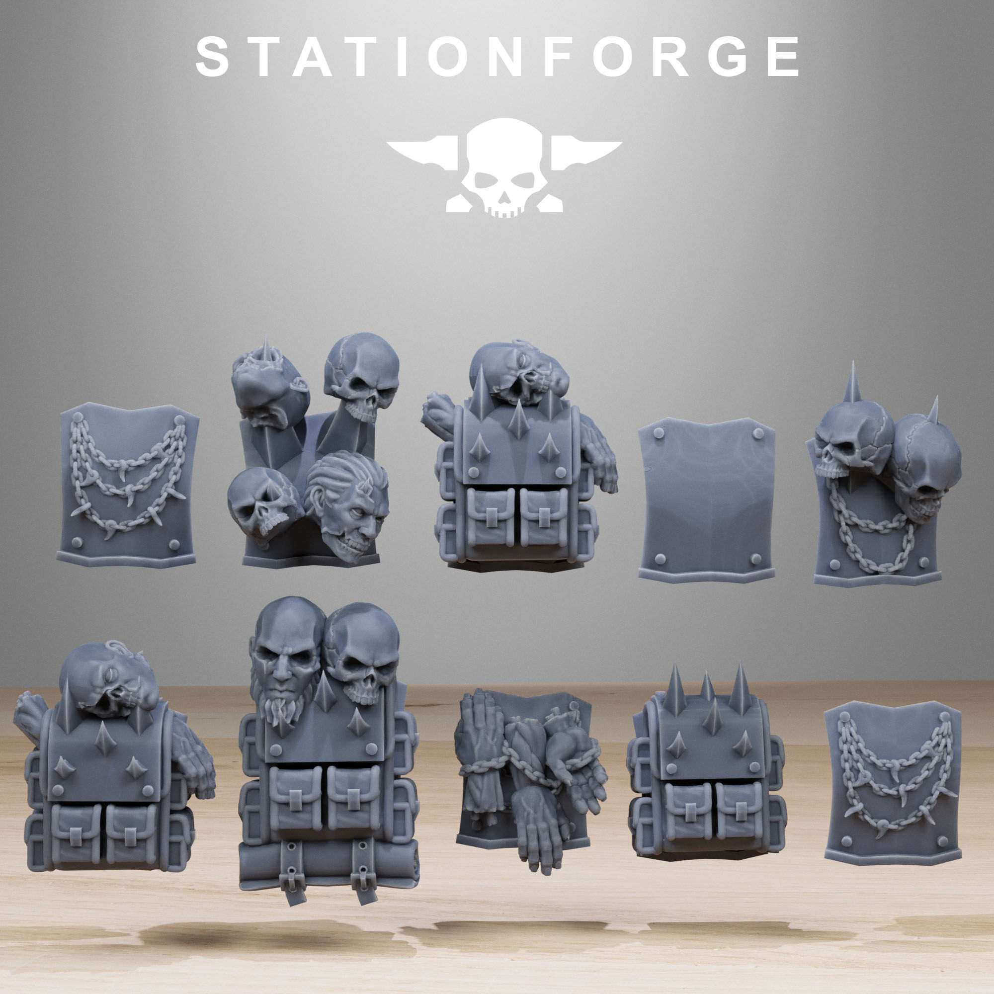 Corrupted Guard Builder Kit 3D print model_3