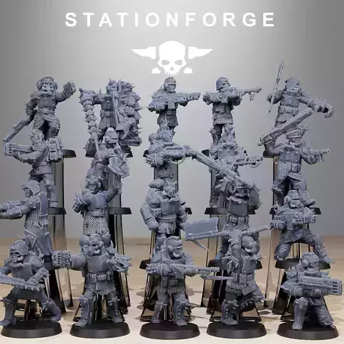 Corrupted Guard Builder Kit 3D print model