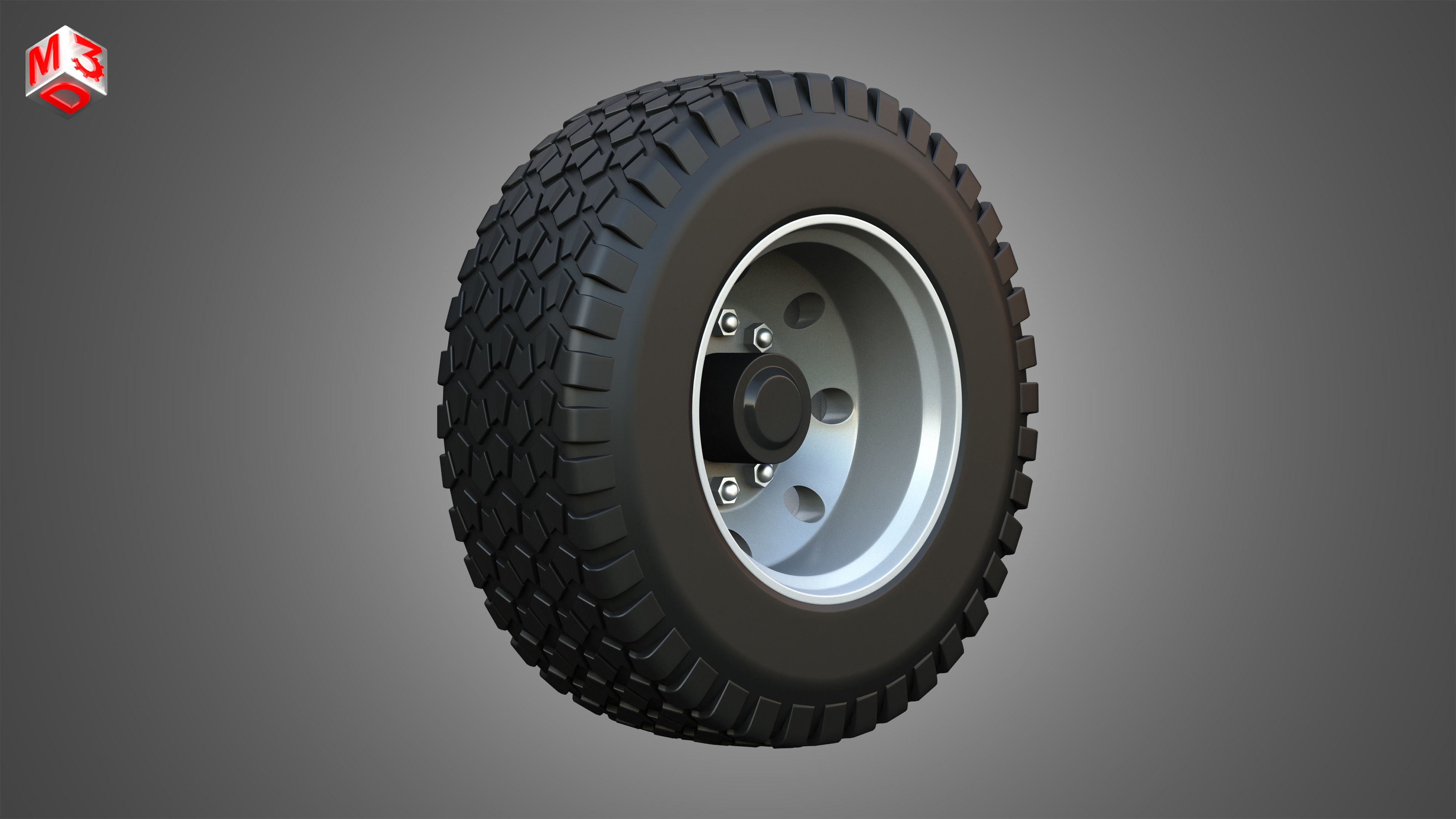 Markos Special Wheels and Tires MSWT -4 3D model_14