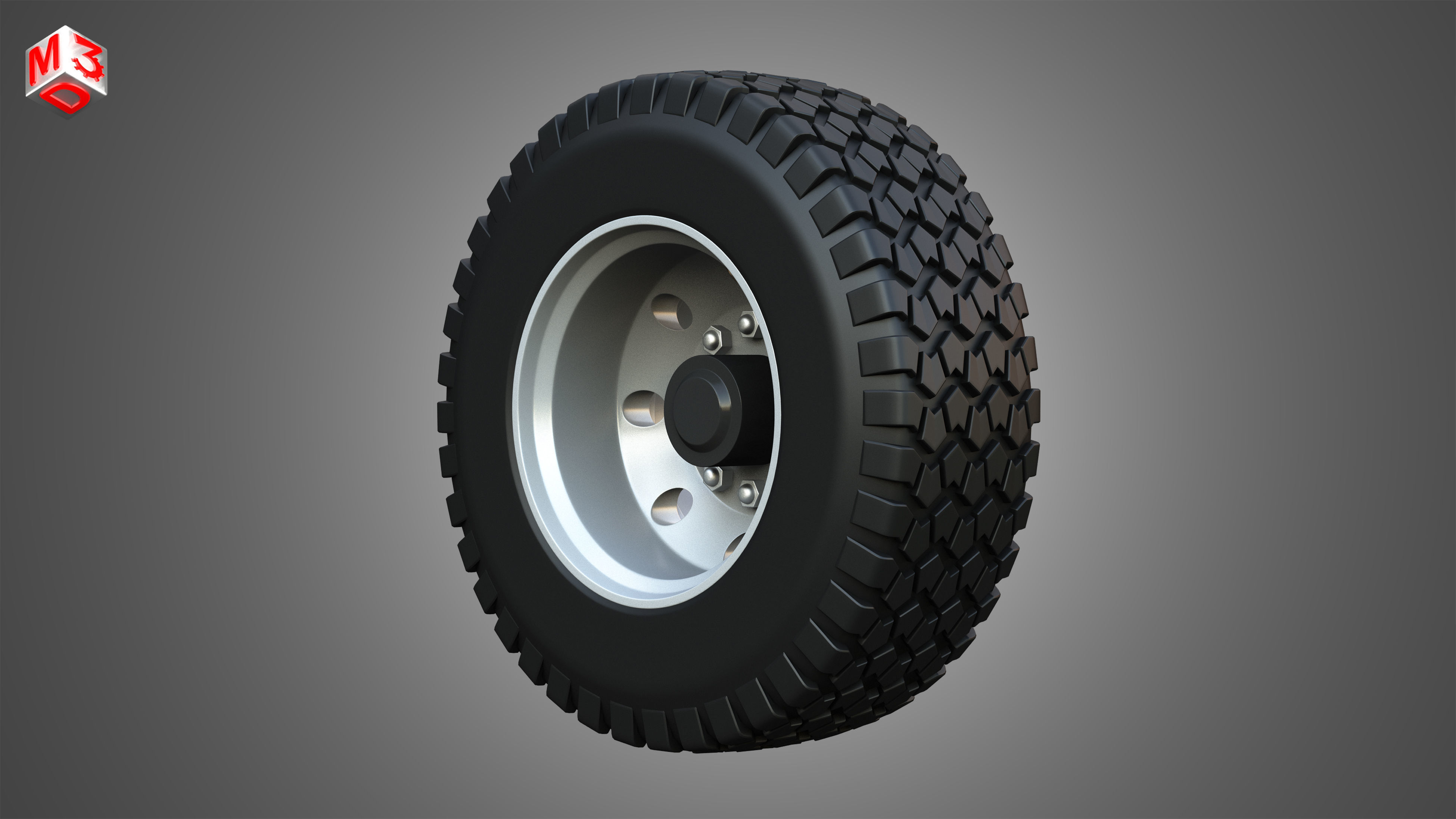 Markos Special Wheels and Tires MSWT -4 3D model_15