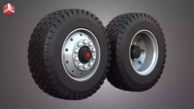 Markos Special Wheels and Tires MSWT -4 3D model