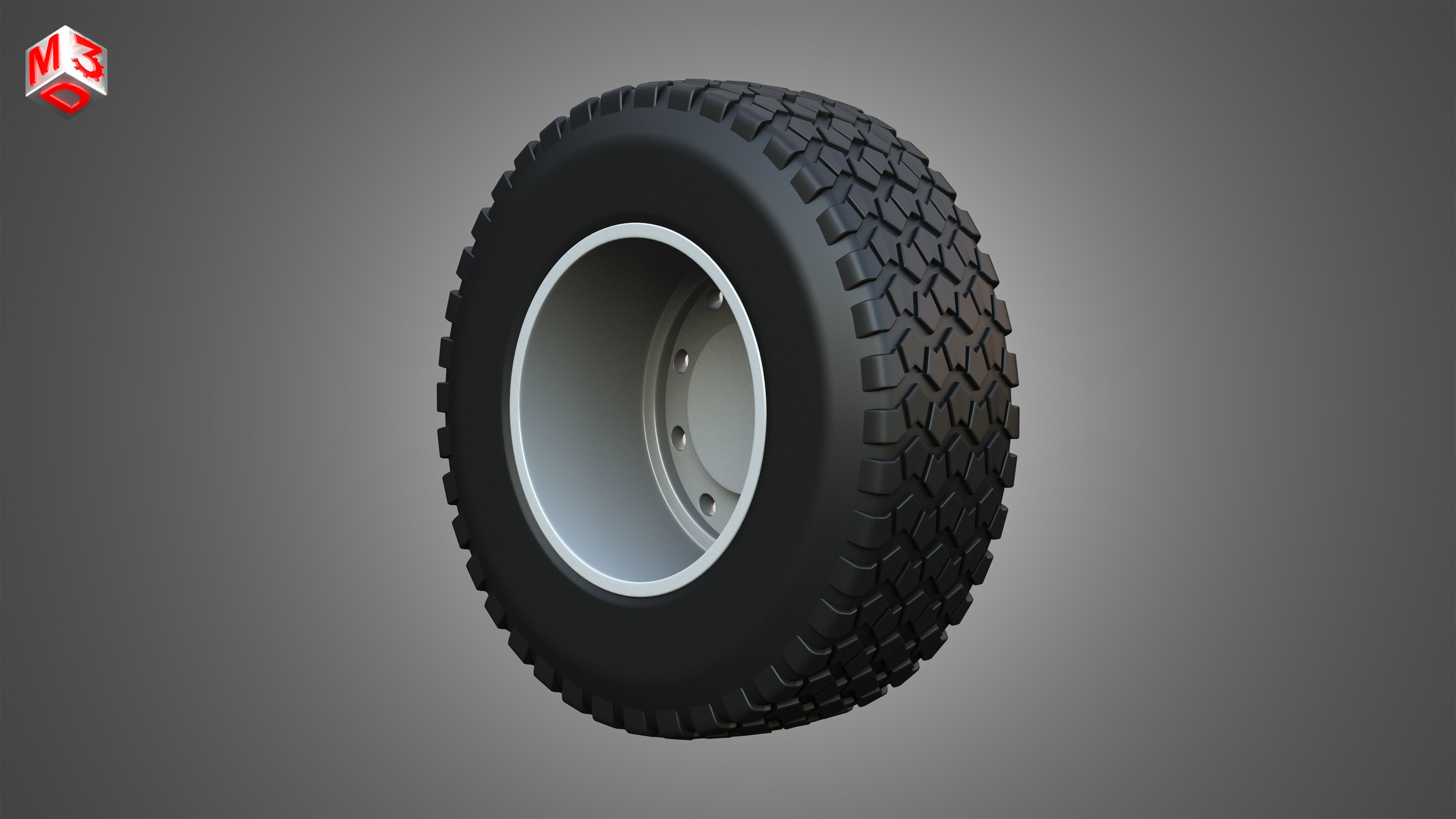 Markos Special Wheels and Tires MSWT -4 3D model_9