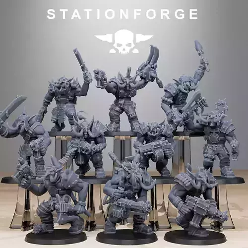 Orkaz Trolls 3D print model