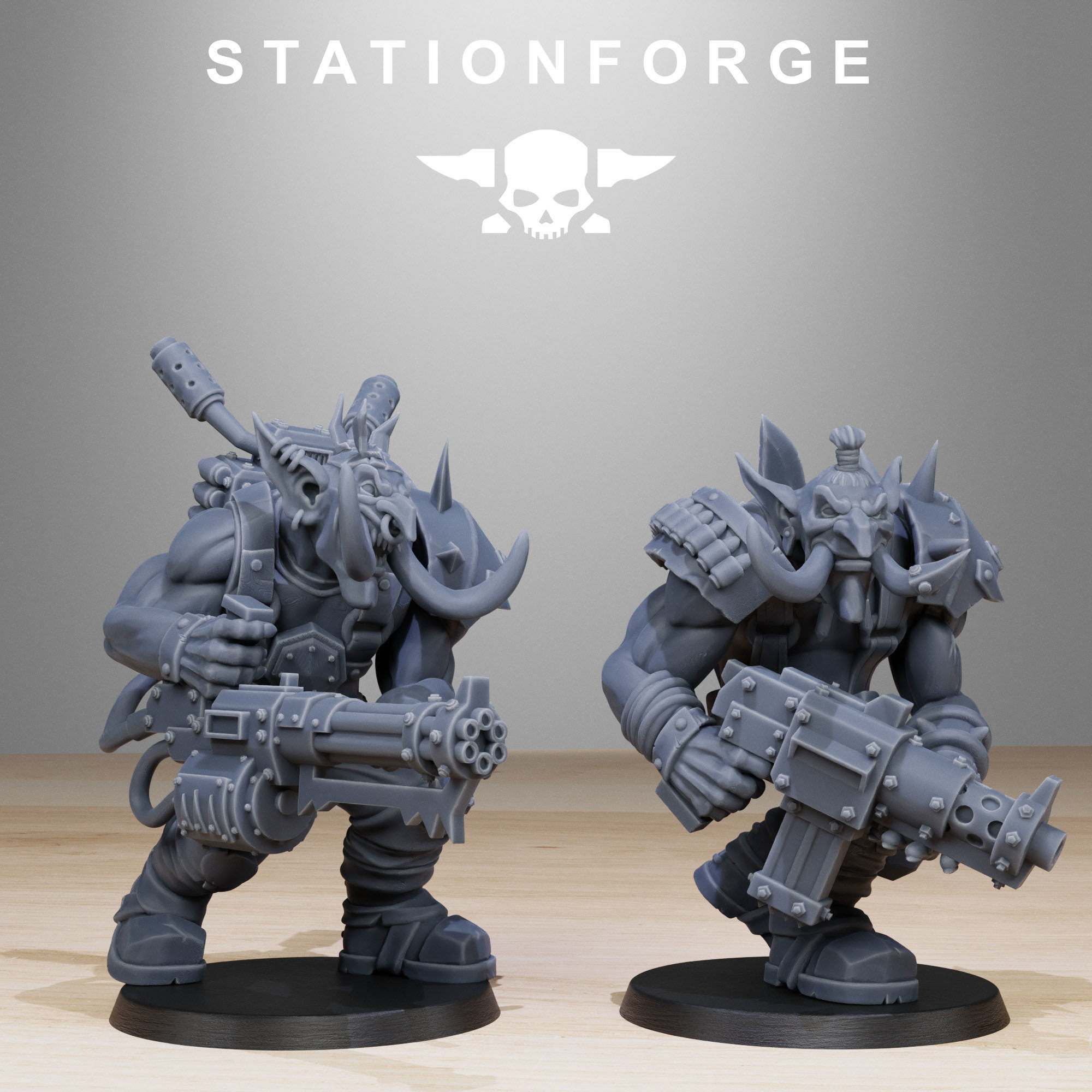 Orkaz Trolls 3D print model_5