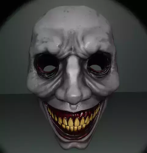 Scary Mask 3D print model Scary Mask 3D print model