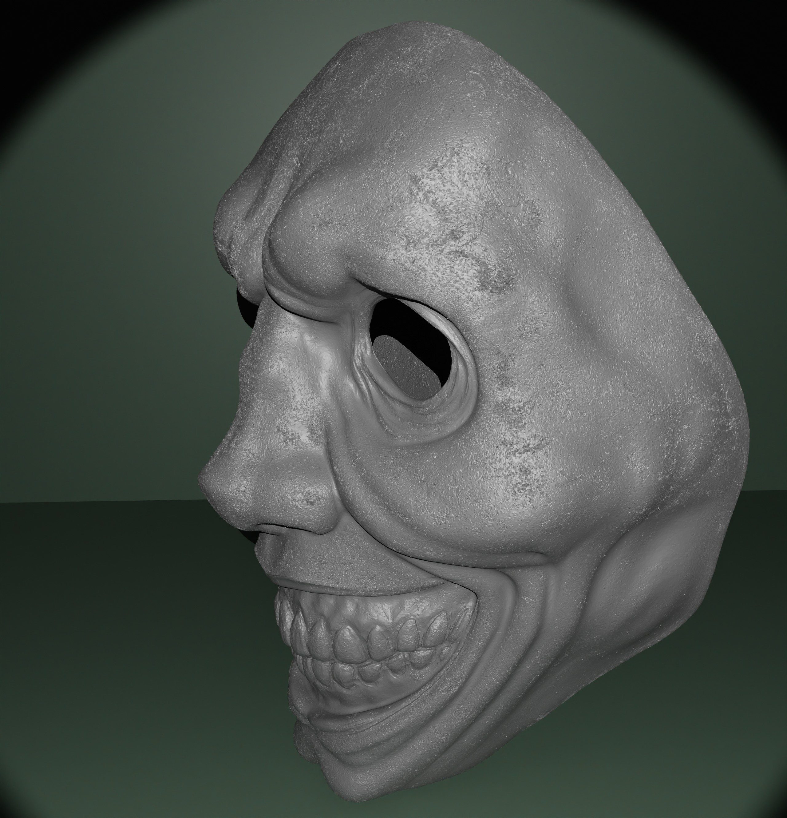 Scary Mask 3D print model_3