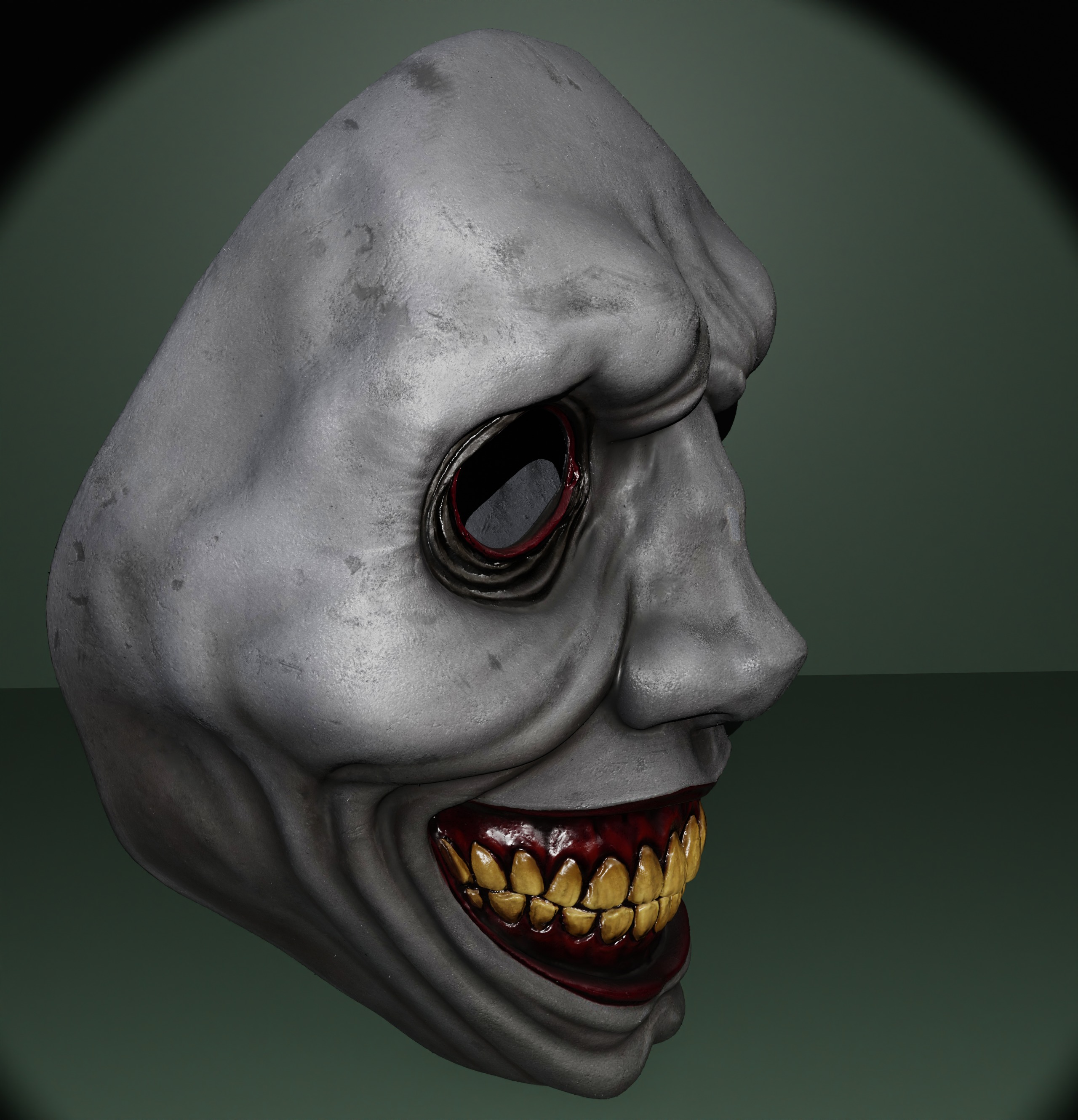 Scary Mask 3D print model_4