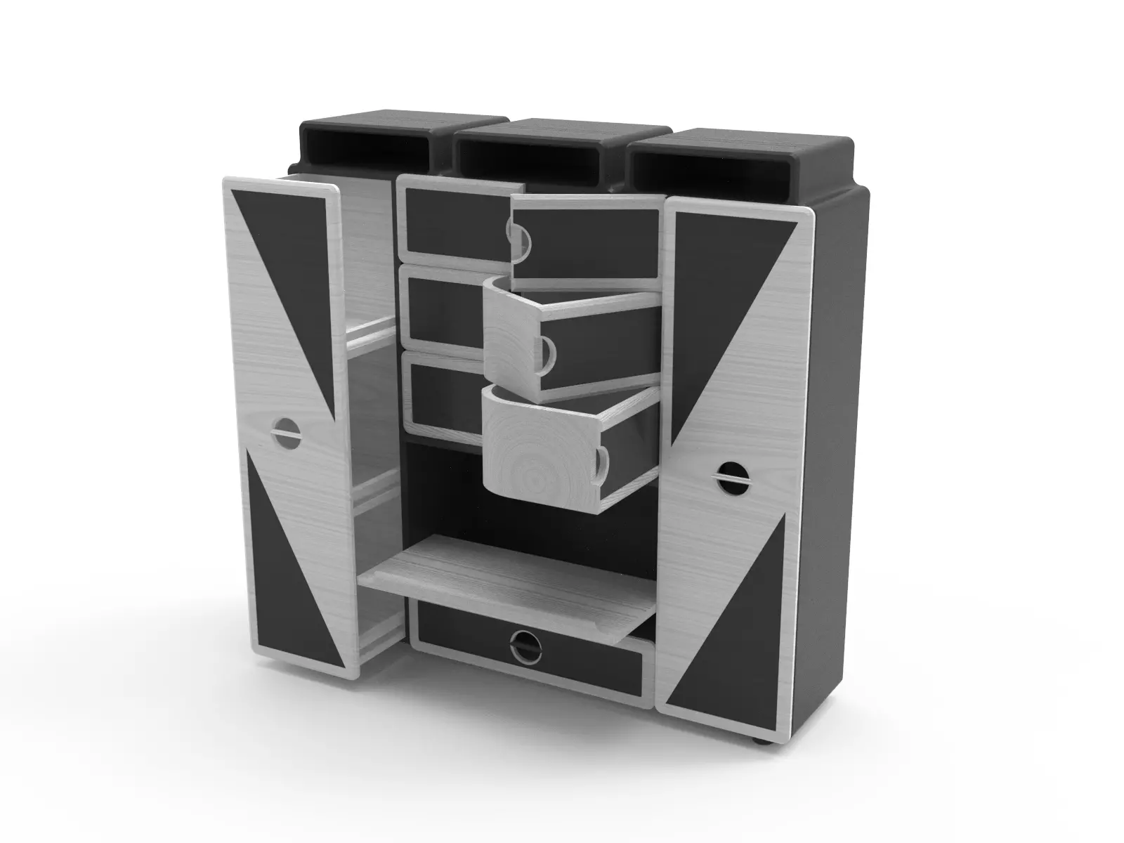 Storagae Unit Free 3D model_0