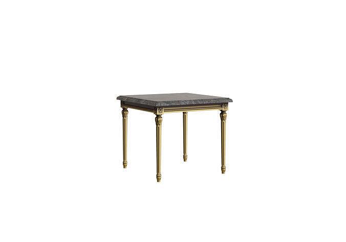 Emperador dark side table by Modenese 3D model