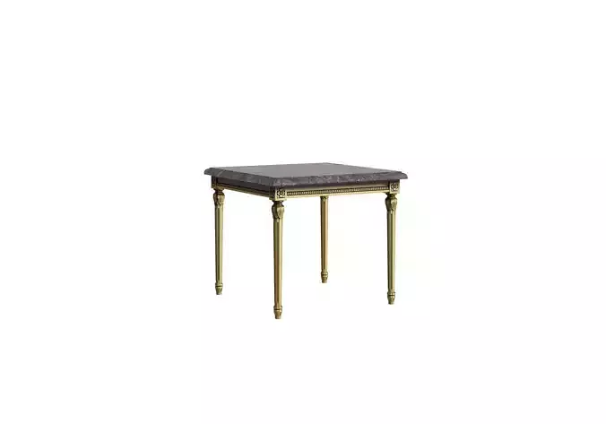 Emperador dark side table by Modenese
