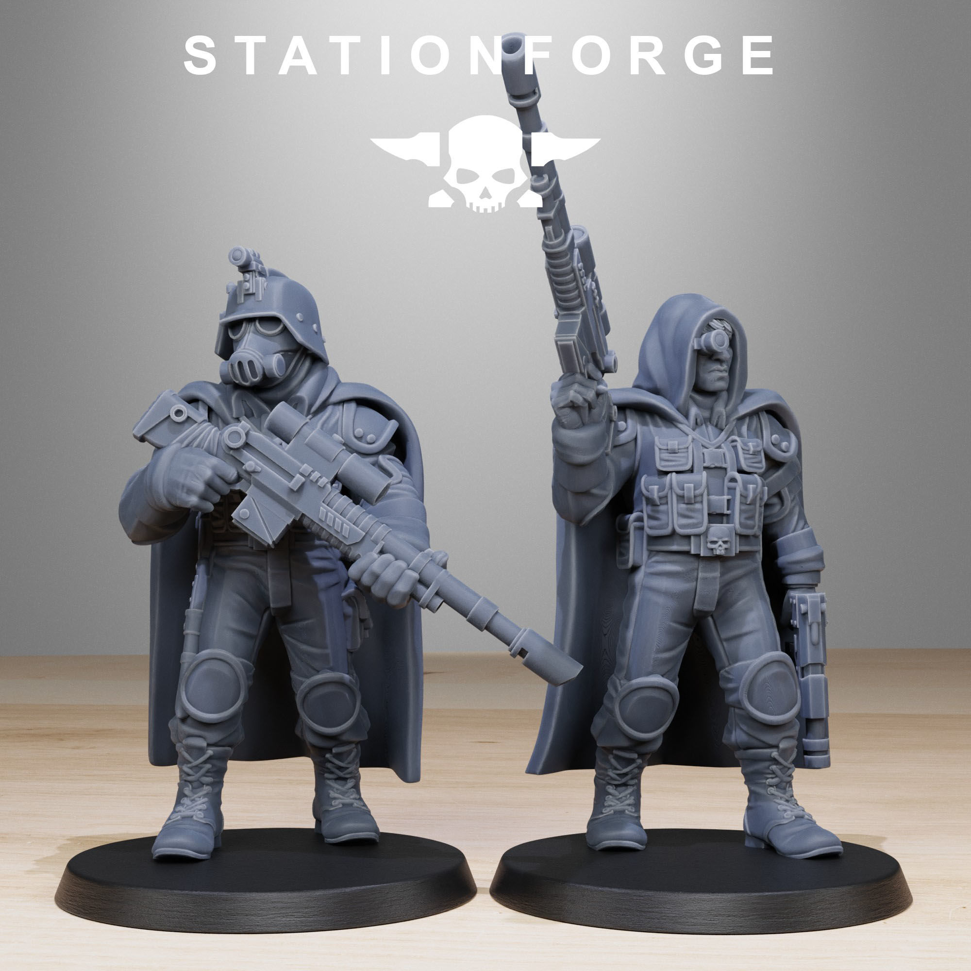 GrimGuard Snipers 3D print model_1