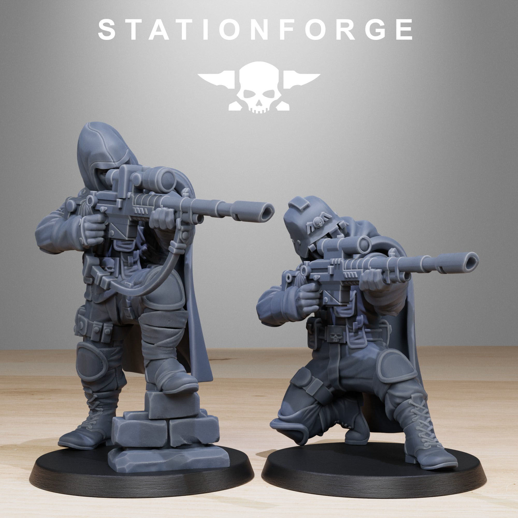 GrimGuard Snipers 3D print model_4