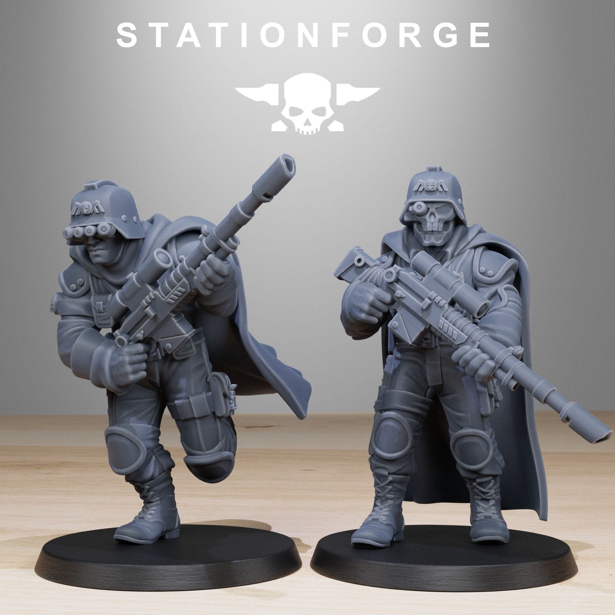 GrimGuard Snipers 3D print model_2