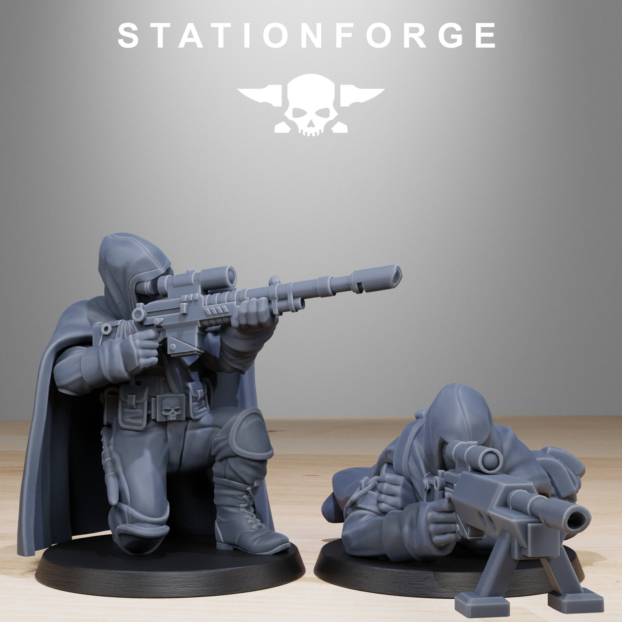 GrimGuard Snipers 3D print model_5