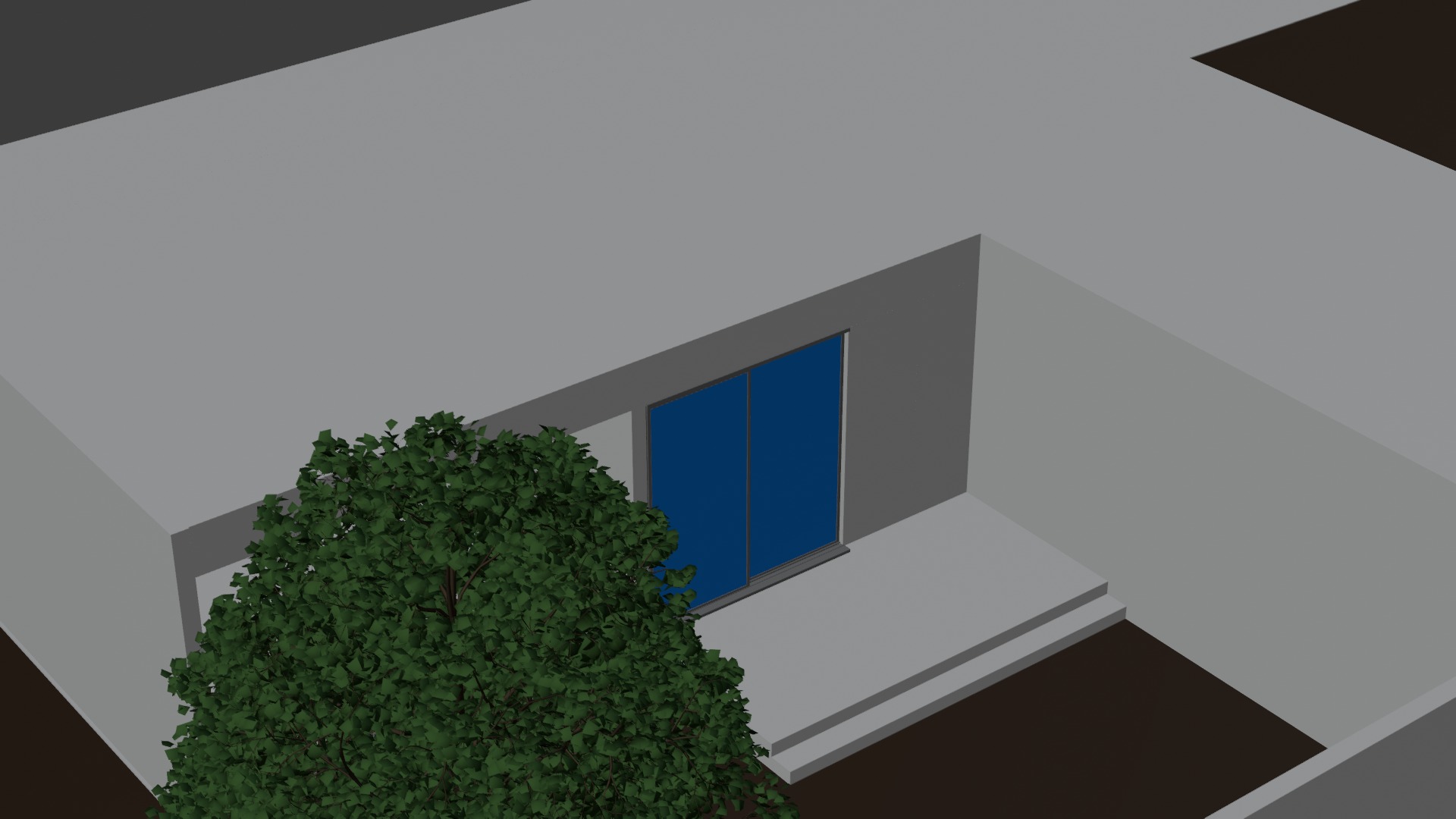 Exterior Car Scene 3D Model 3D model_12