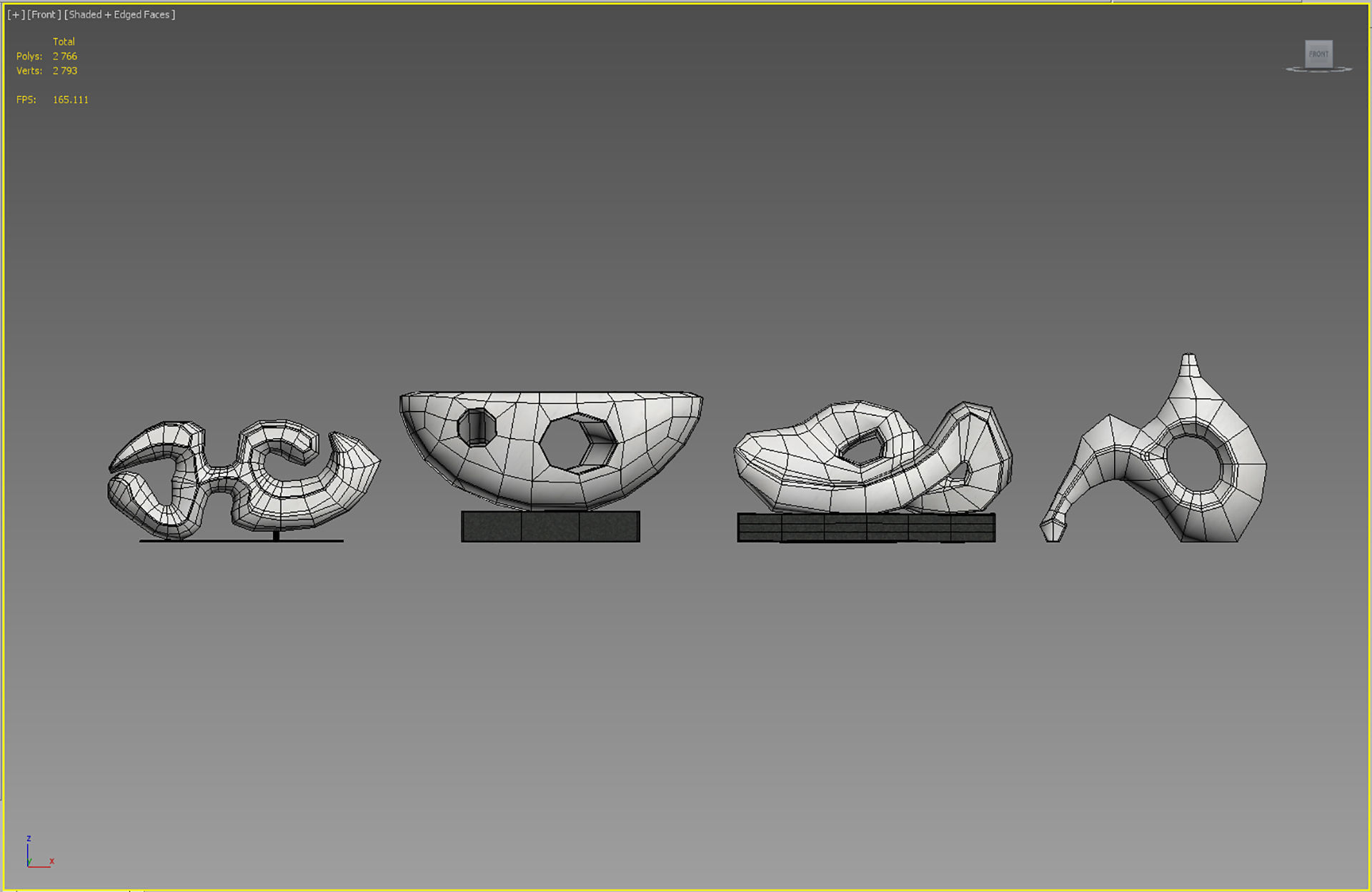 Sculptures 65 3D model_5