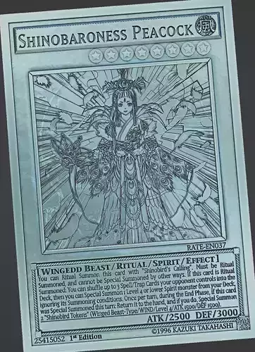 Shinobaroness Peacock - yu-gi-oh