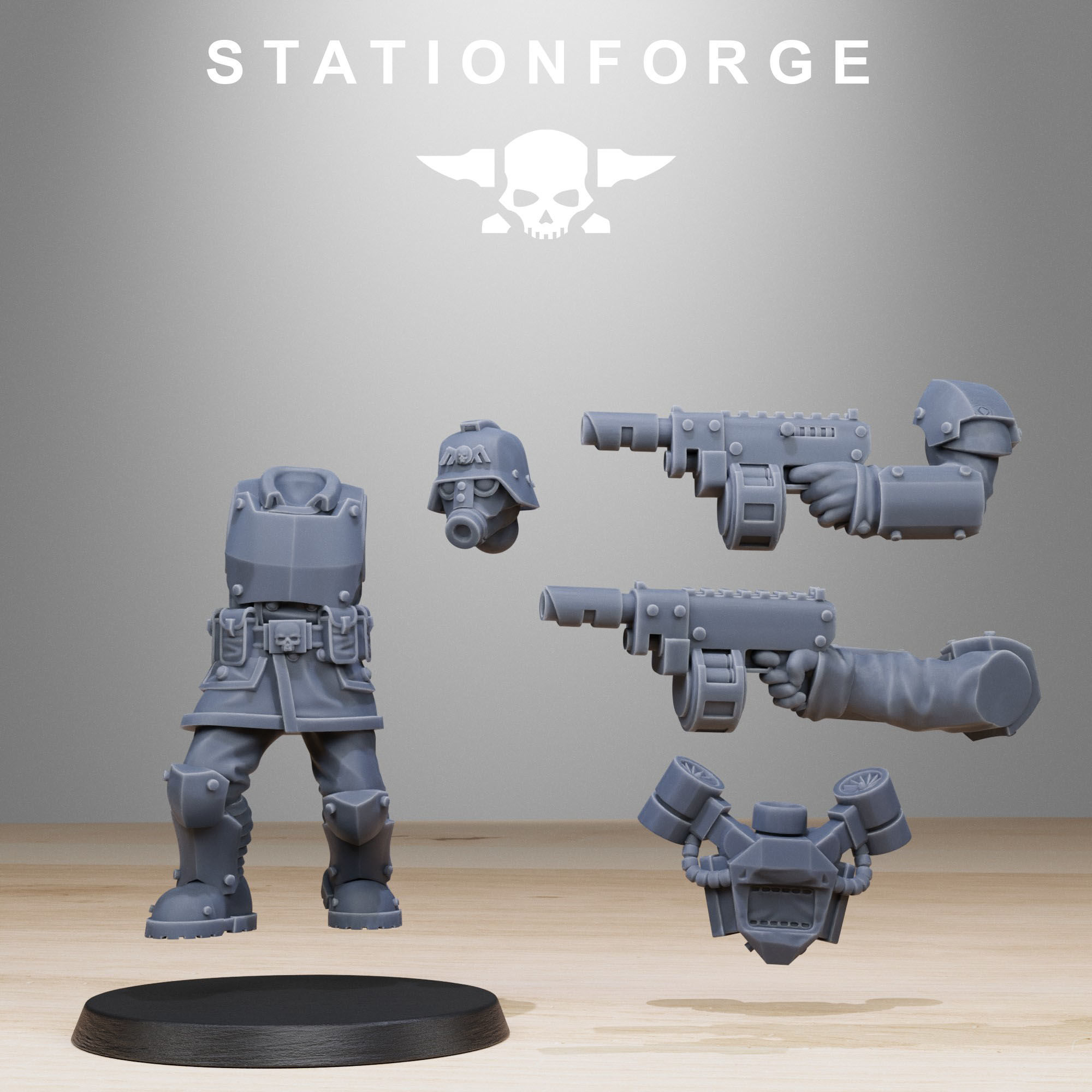GrimGuard Aero Troops 3D print model_1