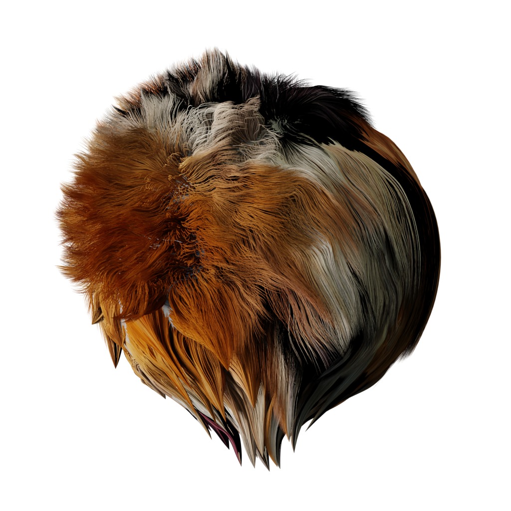 Japanese Shiba Inu Dog Low-poly 3D model_42