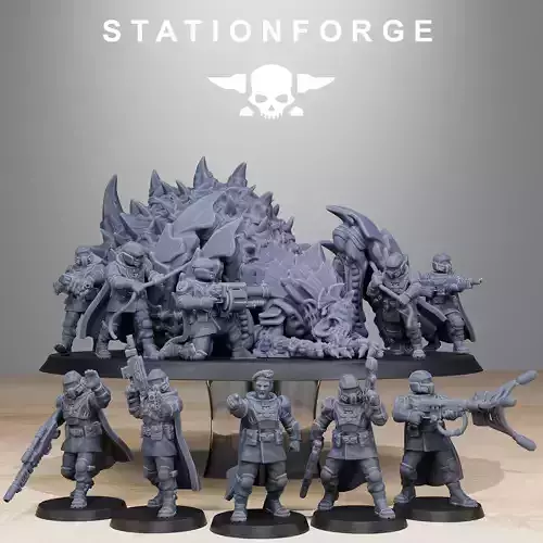 Vaskar Hunters 3D print model