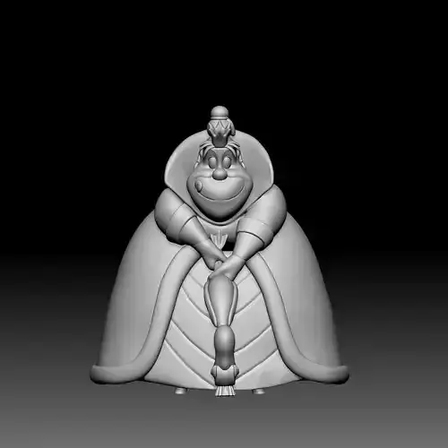 Queen of Hearts - Alice in Wonderland - 020 3D print model