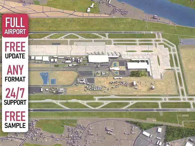 Bengaluru - 3D Airport Model