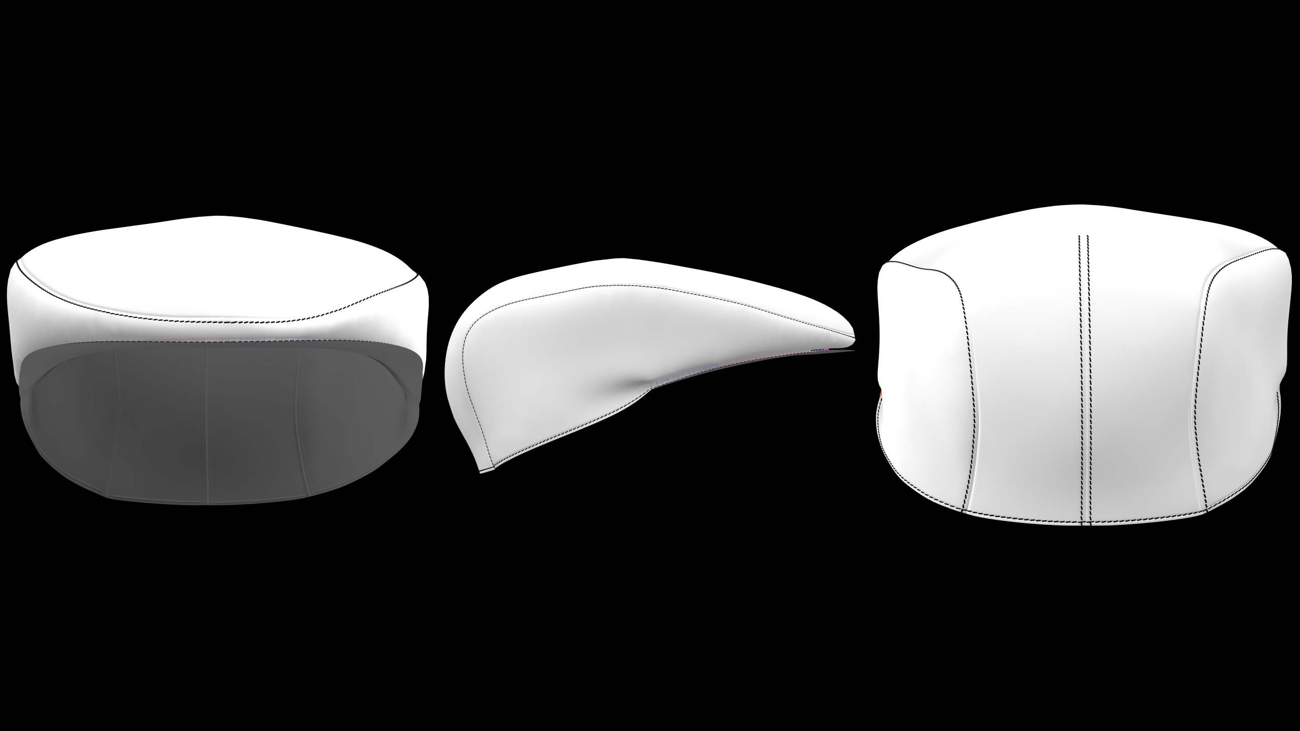 CLASSIC CAPS PACK mv2 highpoly 3D model_16