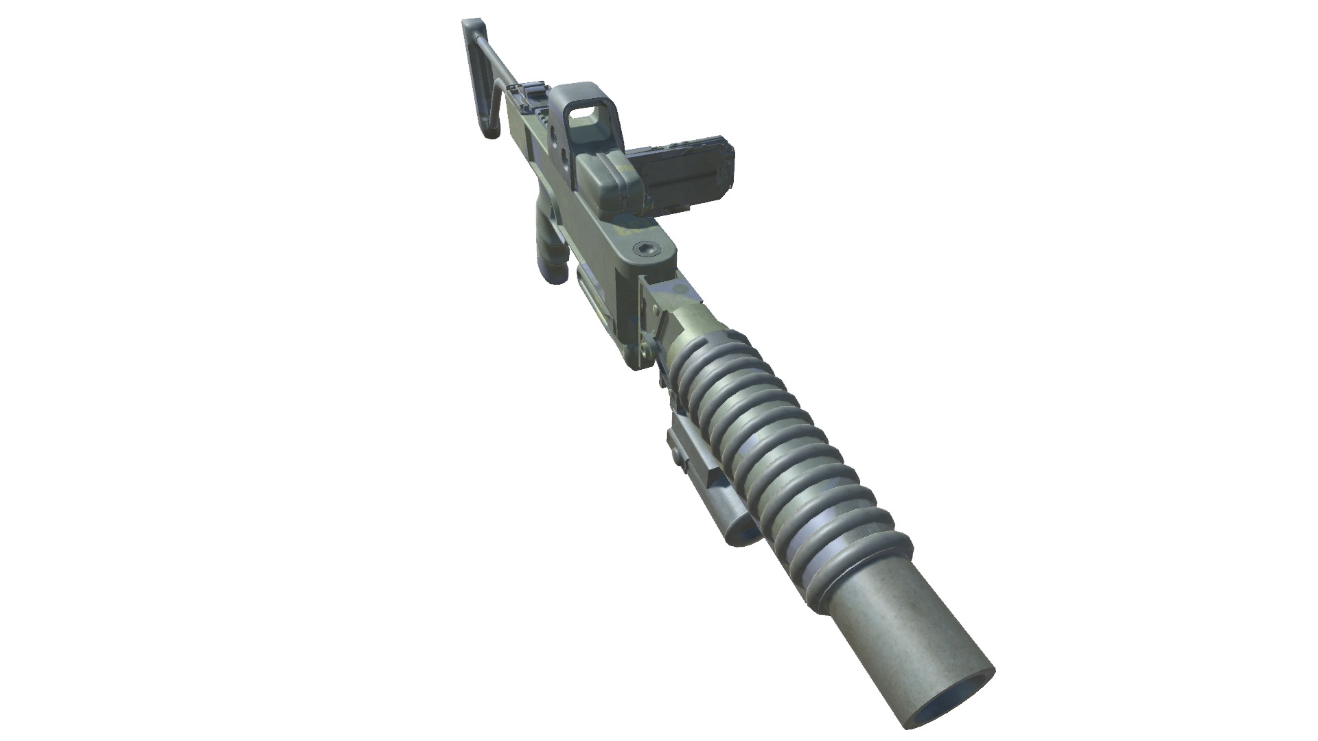 39-Cornershot-GL-gun model 3d game ready model Low-poly 3D model Low-poly 3D model_13