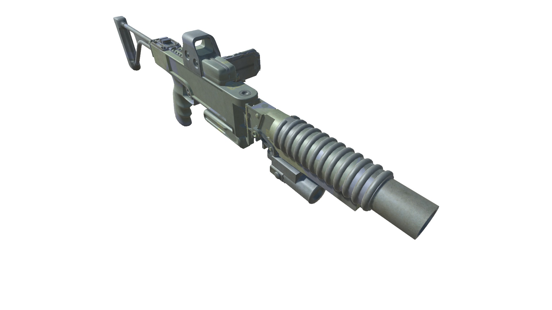 39-Cornershot-GL-gun model 3d game ready model Low-poly 3D model Low-poly 3D model_18